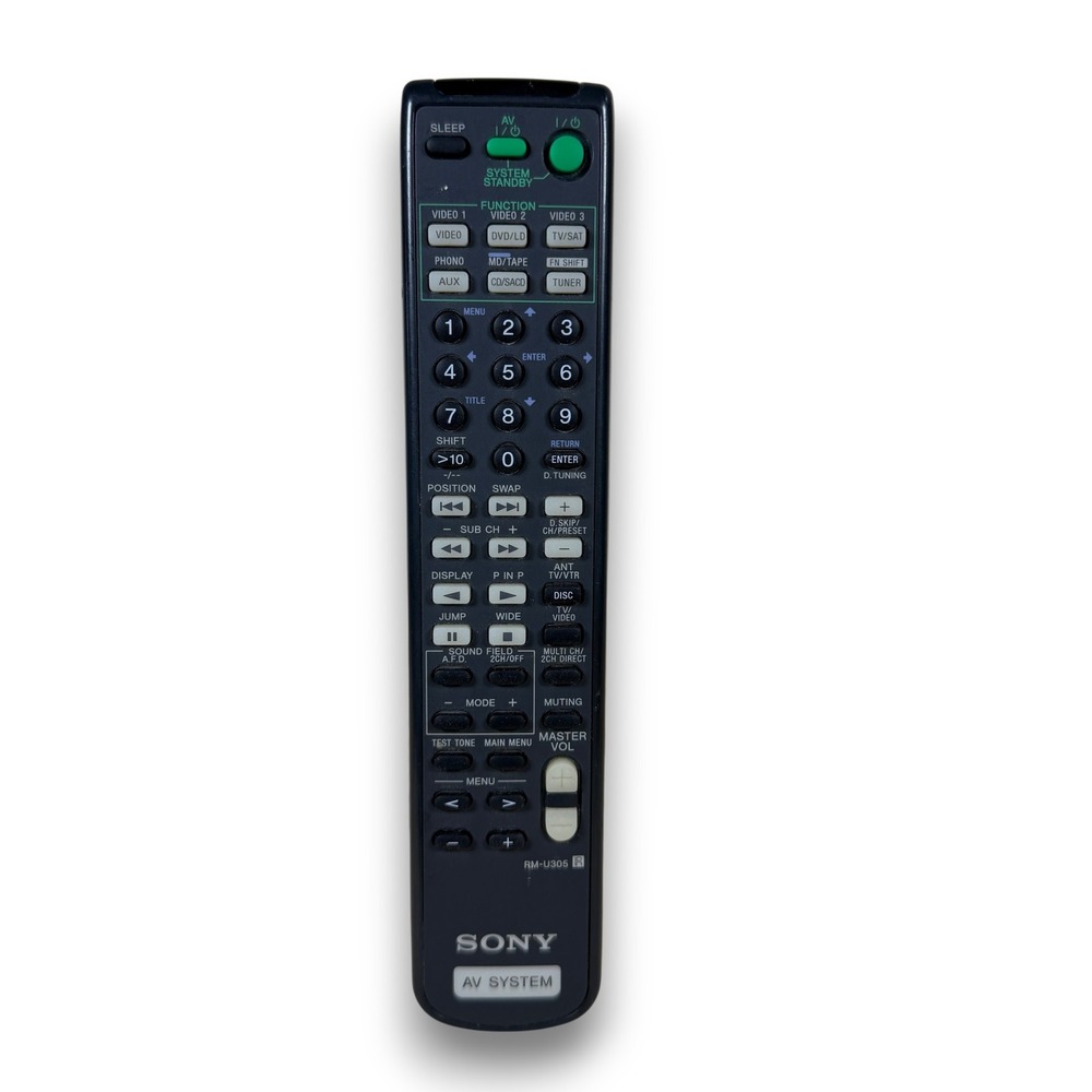 Sony RM-U305 AV System Remote Control DVPNC800‎ FTRK502 GTDDW830 HT1300D